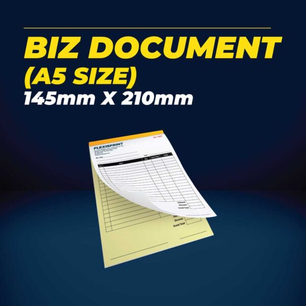 Biz Document (A5 Size)