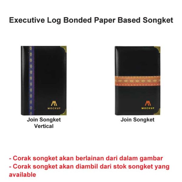 Executive Log Bonded Paper Based Songket - Image 2