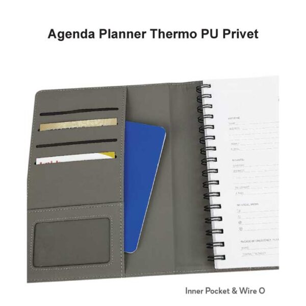 Agenda Planner Thermo PU Privet - Image 3