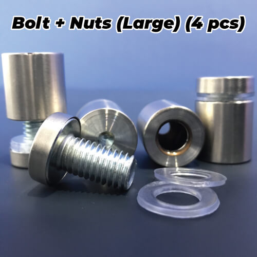 Spacer Screw / Bolt + Nuts (Large) (4 pcs)