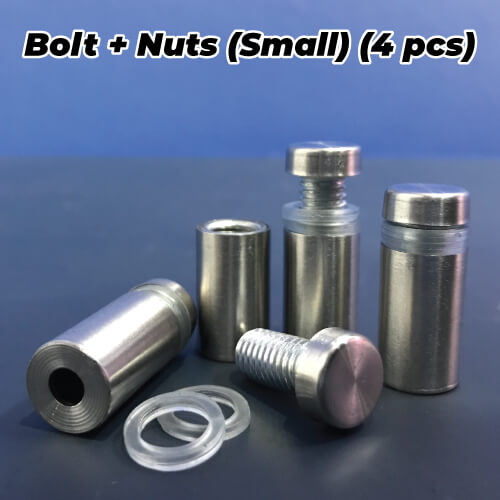 Spacer Screw / Bolt + Nuts (Small) (4 pcs)