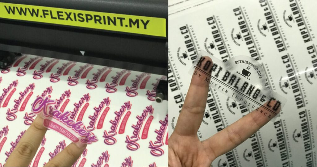 Kedai Printing Sticker Murah