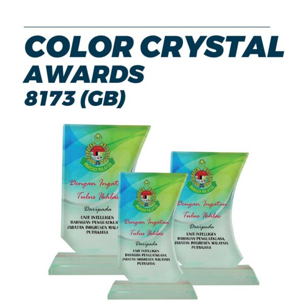 Color Crystal Awards 8173 GB