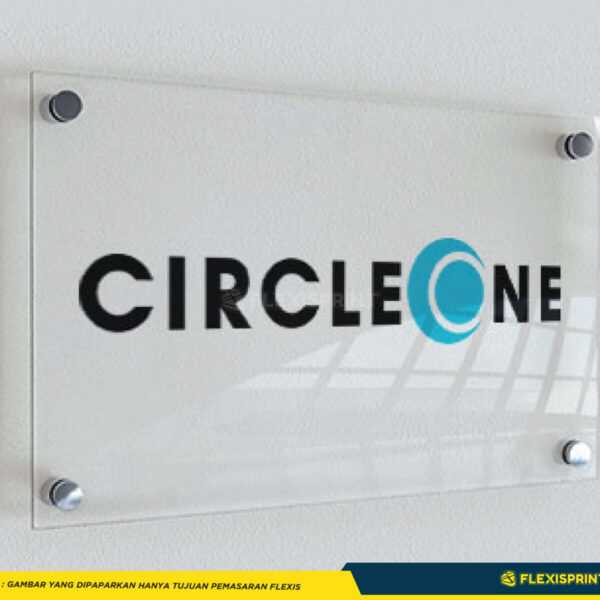 Wall Signage - Acrylic (Full Color Printing) - Image 4