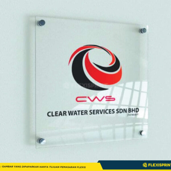 Wall Signage - Acrylic (Full Color Printing) - Image 5